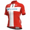 Completo Maglia + Pantaloncino con bretelle 2021 Movistar Team Donna N002
